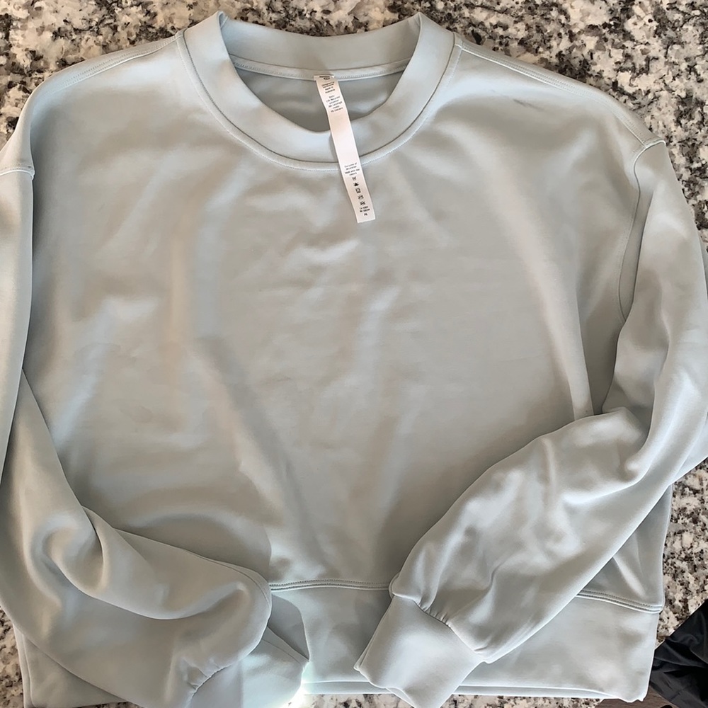 lululemon perfectly oversized cropped sweater *sofstreme